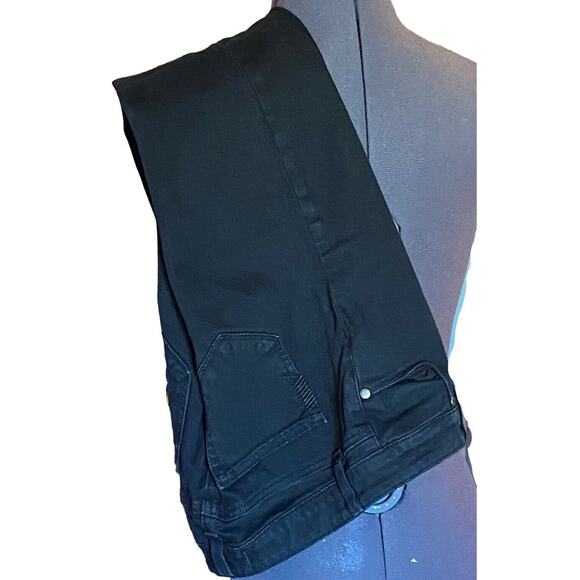 Whimsygoth Paige Verdugo Womens 26 Ultra Skinny True Black Y3K Ankle Jeans - Picture 4 of 10